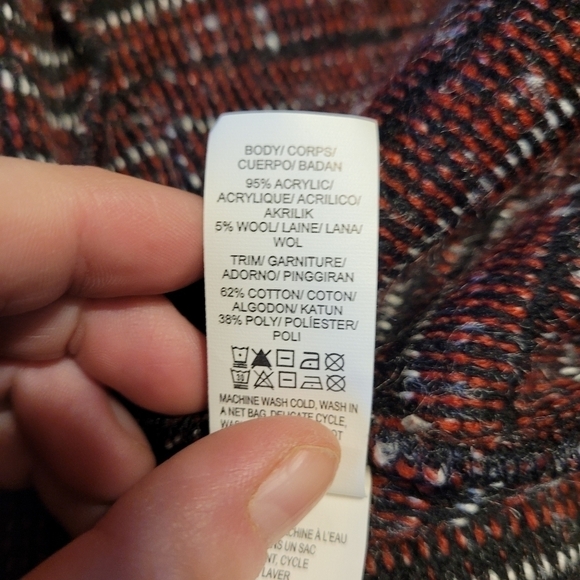 Lucky Brand Lotus Wrap Sweater - Picture 6 of 6